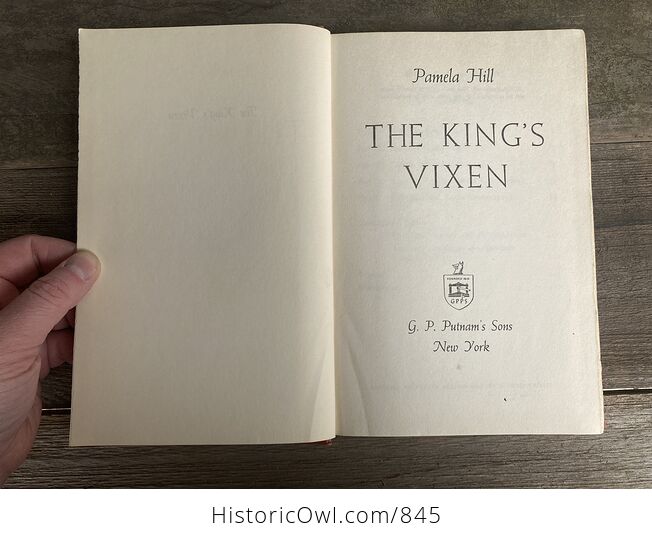 The Kings Vixen Vintage Book by Pamela Hill G P Putnams Sons C1954 - #eGpYvuPIkIg-4