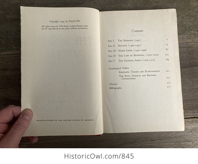 The Kings Vixen Vintage Book by Pamela Hill G P Putnams Sons C1954 - #eGpYvuPIkIg-5