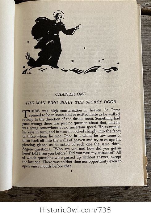 The Man Who Built the Secret Door Book by Sister Mary Charitas C1945 - #8RTI1zbfaL0-11