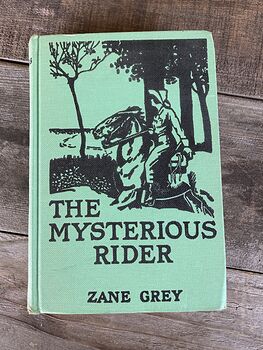 The Mysterious Rider Antique Book by Zane Grey C1925 #caBs90Bgep0