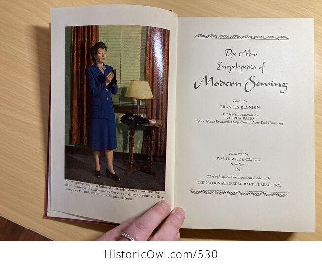 The New Encyclopedia of Modern Sewing Vintage Book by Frances Blondin C1947 - #ET5QlryxVfg-4