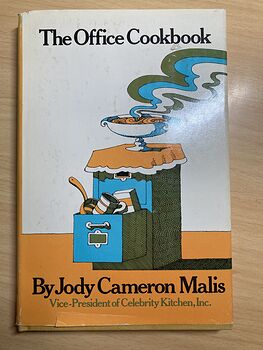 The Office Cookbook by Jody Cameron Malis C1971 #InSnSCJbF38