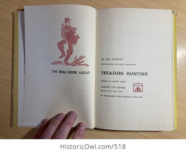 The Real Book About Treasure Hunting by Hal Burton C1953 - #zf5V78cMLYE-7