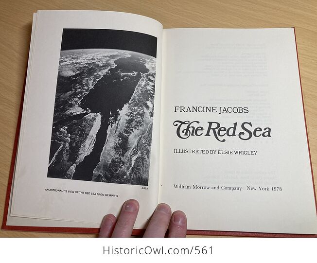 The Red Sea Vintage Book by Francine Jacobs C1978 - #erQyPr0BE2o-3