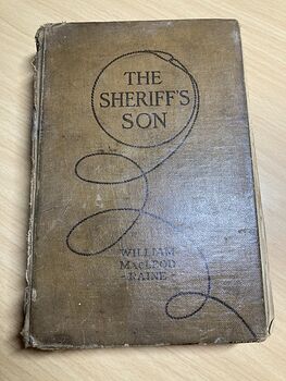The Sheriffs Son Antique Western Book by William Macleod Raine C1918 #DUjbOWy7UyY