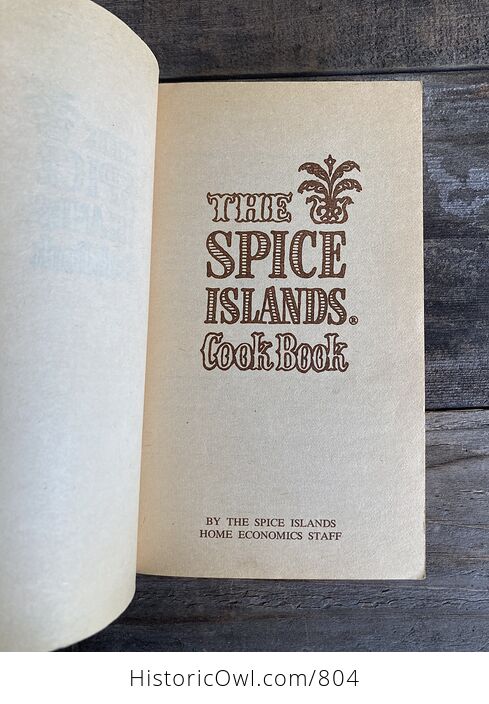 The Spice Islands Cook Book Paperback C1977 - #uHS19rVyKf0-5