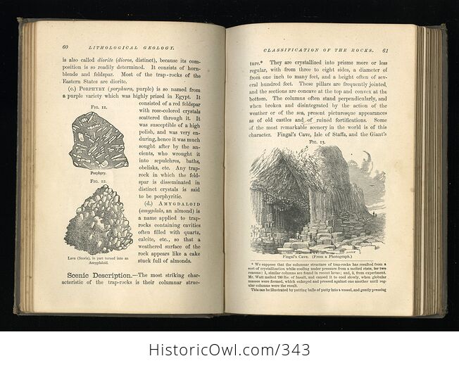 The Story of the Rocks Fourteen Weeks in Popular Geology Antique Illustrated Book by J Dorman Steele C1877 - #ypoyvHEkBp4-6