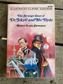 The Strange Case of Dr Jekyll and Mr Hyde Illustrated Book by Robert Louis Stevenson C1994 #lzRRqnap5G0