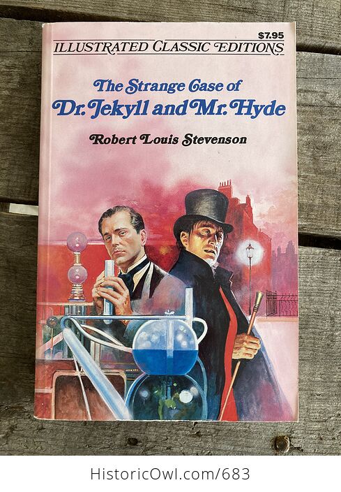The Strange Case of Dr Jekyll and Mr Hyde Illustrated Book by Robert Louis Stevenson C1994 - #lzRRqnap5G0-1