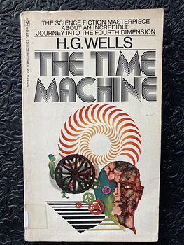 The Time Machine by Hg Wells Paperback C1976 #pWbscu5m52s