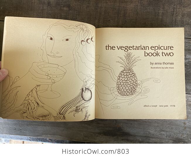 The Vegetarian Epicure Book Two by Anna Thomas C1978 - #IBsx5wN2tcQ-4