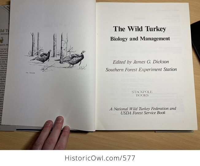 The Wild Turkey Biology and Management Book by James G Dickson C1992 - #ao5dnftJdQU-4