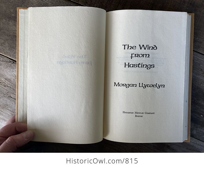 The Wind from Hastings Book by Morgan Llywelyn C1978 - #XDdNUCoE0hY-7