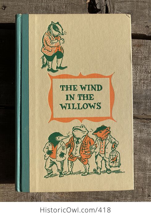 The Wind in the Willows Vintage Book by Kenneth Grahame Illustrated by Tasha Tudor C1966 - #bmYfD6jOU5Q-1