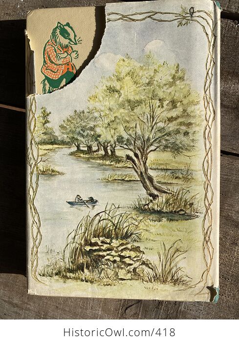 The Wind in the Willows Vintage Book by Kenneth Grahame Illustrated by Tasha Tudor C1966 - #bmYfD6jOU5Q-9