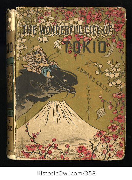 The Wonderful City of Tokio or Further Adventures of the Jewett Family and Their Friend Oto Nambo by Edward Greey Antique Illustrated Book C1883 - #p0gka6U8nVk-1