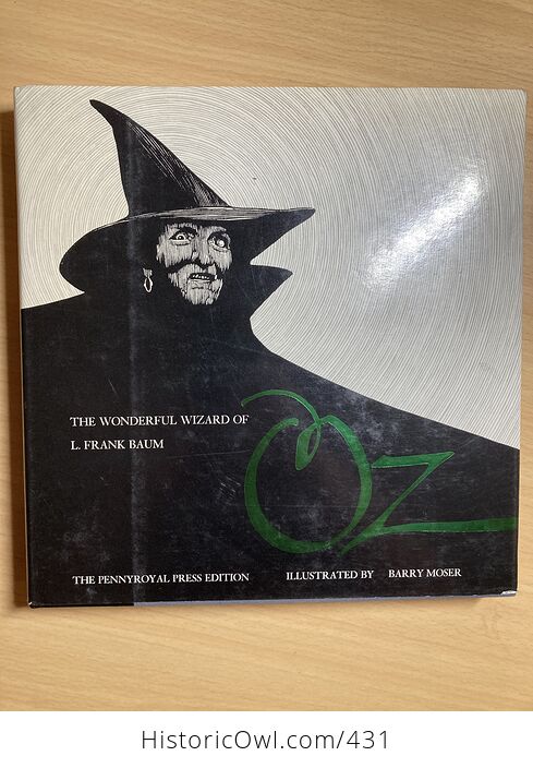 The Wonderful Wizard of Oz Book by L Frank Baum Illustrations by Barry Moser C1986 - #Dajgw9q9apk-3