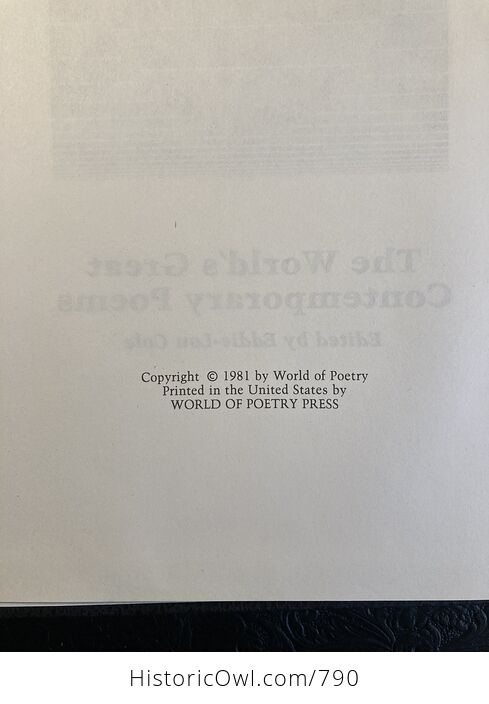 The Worlds Greatest Contemporary Poems by World of Poetry Press C1981 - #1Ov1UsUEZVs-5