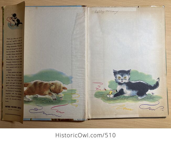Those Cats Vintage Illustrated Childrens Book by Virginia Cunningham Illustrated by Veronica Reed C1947 - #6j9fiP1ziEU-6