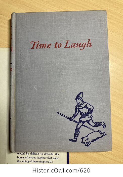 Time to Laugh Funny Tales from Here and There Vintage Book by Phyllis Fenner C1944 - #lfH3jWV79jk-5