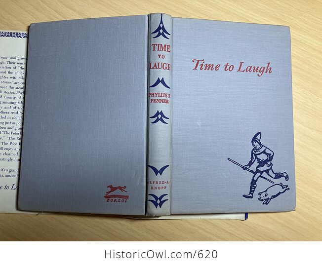Time to Laugh Funny Tales from Here and There Vintage Book by Phyllis Fenner C1944 - #lfH3jWV79jk-4