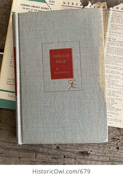 Tobacco Road Vintage Book by Erskine Caldwell C1947 - #8Rab0Yj5KrA-7
