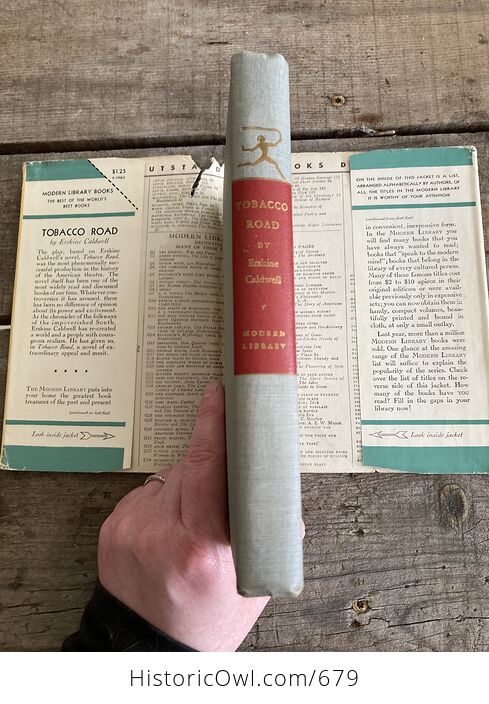 Tobacco Road Vintage Book by Erskine Caldwell C1947 - #8Rab0Yj5KrA-8