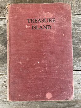 Treasure Island Antique Book by Robert Louis Stevenson #Tqmn67oD6ho