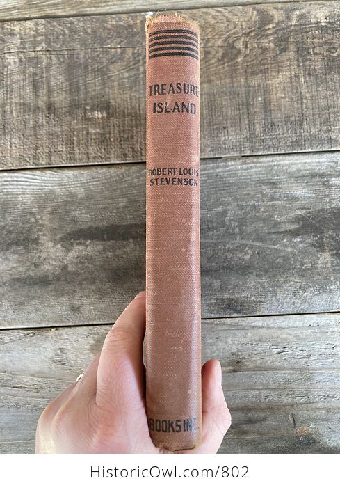 Treasure Island Antique Book by Robert Louis Stevenson - #Tqmn67oD6ho-2
