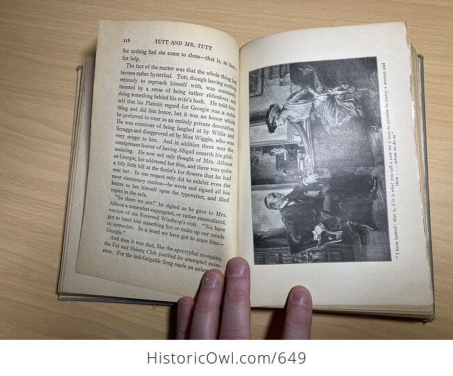 Tutt and Mr Tutt Antique Book by Arthur Train C1920 - #B4uYGAwXGiY-7