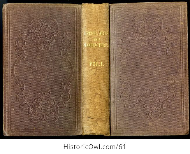Two Volume Set Illustrated Books the Useful Arts and Manufactures of Great Britain C 1854 - #6n3l5LkXoU0-5