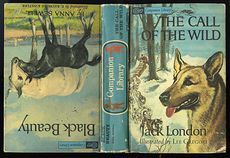 Vintage 2 Books in One the the Call of the Wild by Jack London and Black Beauty by Anna Sewell C1963 #lZ0qxiAAEv0