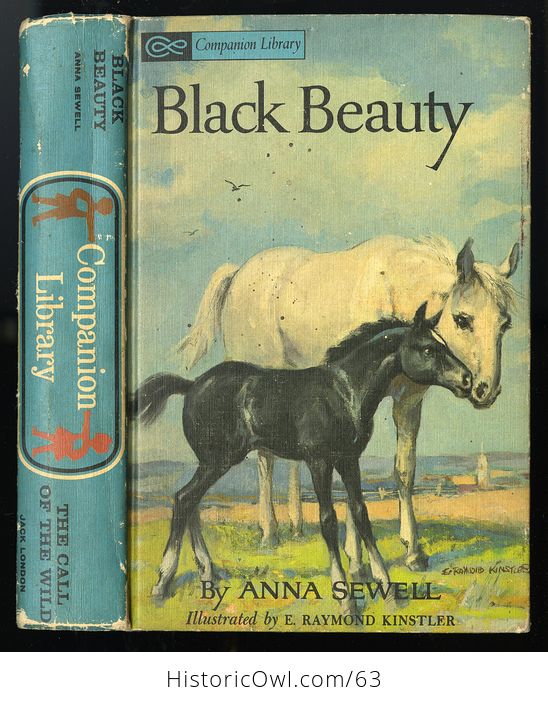 Vintage 2 Books in One the the Call of the Wild by Jack London and Black Beauty by Anna Sewell C1963 - #lZ0qxiAAEv0-9