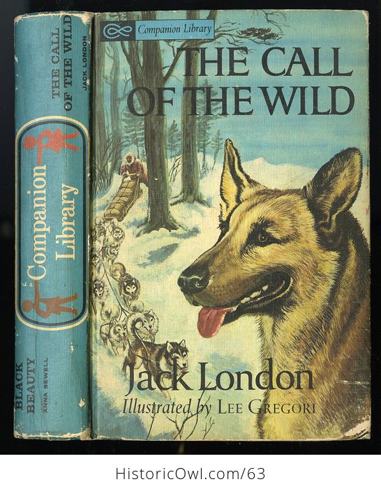 Vintage 2 Books in One the the Call of the Wild by Jack London and Black Beauty by Anna Sewell C1963 - #lZ0qxiAAEv0-10