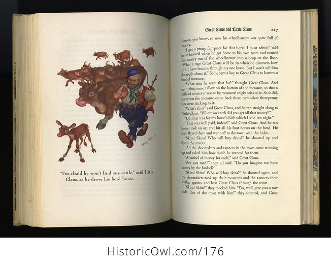 Vintage Book Andersens Fairy Tales Illustrated by Arthur Szyk C1945 - #id4wdqzrjnQ-6