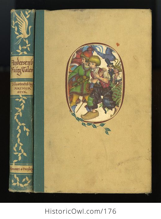Vintage Book Andersens Fairy Tales Illustrated by Arthur Szyk C1945 - #id4wdqzrjnQ-1