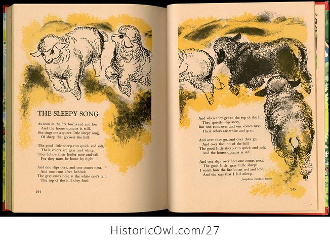 Vintage Book Best Loved Nursery Rhymes and Songs Edited by Augusta Baker 1974 Edition - #f6NtY6KVijo-2