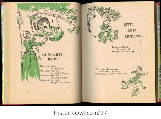Vintage Book Best Loved Nursery Rhymes and Songs Edited by Augusta Baker 1974 Edition - #f6NtY6KVijo-5