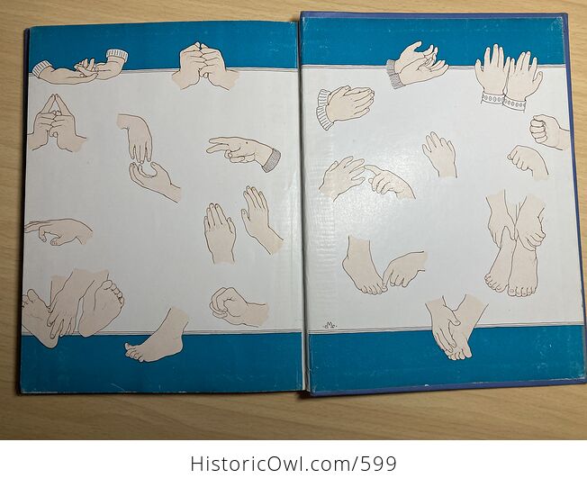 Vintage Book Lets Play with Fingers by Florence Gillette Sumner C1948 - #FltO1fC6OKc-10