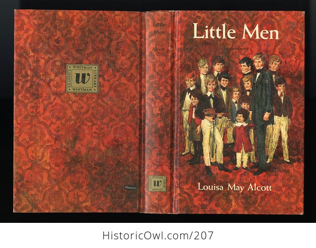 Vintage Book Little Men Unabridged by Louisa May Alcott Illustrated by David K Stone C1965 - #nfvAKtkVVe0-2