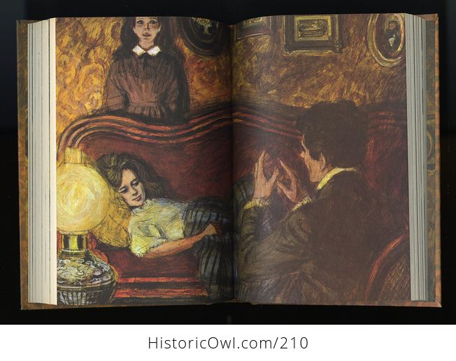 Vintage Book Little Women a Golden Illustrated Classic Abridged Edition by Louisa May Alcott Illustrated by David K Stone C1965 - #OfX88MrNaqQ-5