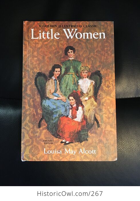 Vintage Book Little Women a Golden Illustrated Classic Abridged Edition by Louisa May Alcott Illustrated by David K Stone C1965 - #UNt760qWTB0-1