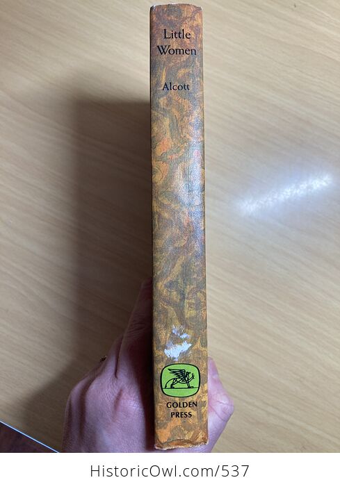 Vintage Book Little Women a Golden Illustrated Classic Abridged Edition by Louisa May Alcott Illustrated by David K Stone C1965 - #ZBJWEmdQNUg-2