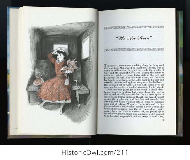 Vintage Book Rebecca of Sunnybrook Farm Unabridged Edition by Kate Douglas Wiggin Illustrated by June Goldsborough C1965 - #XO5cHPHouCk-6
