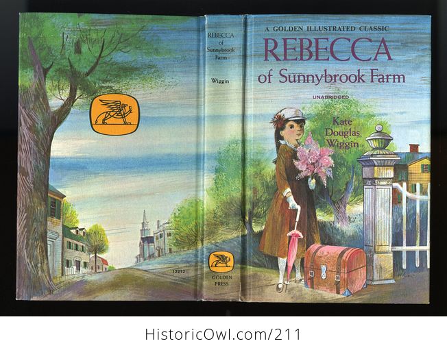 Vintage Book Rebecca of Sunnybrook Farm Unabridged Edition by Kate Douglas Wiggin Illustrated by June Goldsborough C1965 - #XO5cHPHouCk-2