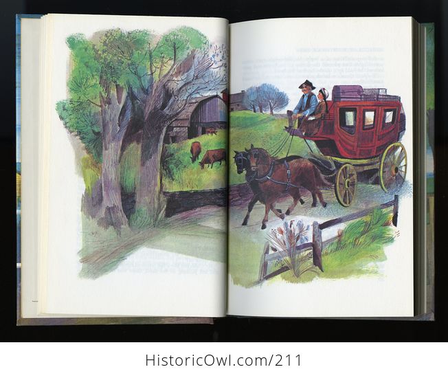 Vintage Book Rebecca of Sunnybrook Farm Unabridged Edition by Kate Douglas Wiggin Illustrated by June Goldsborough C1965 - #XO5cHPHouCk-7