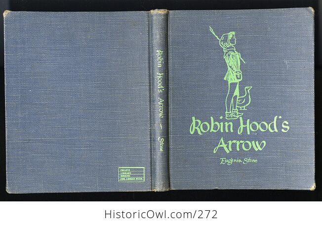 Vintage Book Robin Hoods Arrow by Eugenia Stone C1948 - #2P43NlTLDd8-7