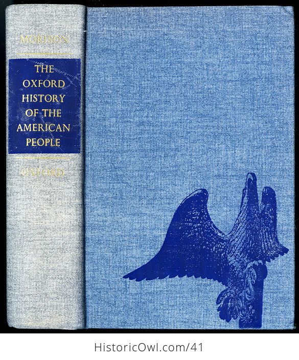 Vintage Book the Oxford History of the American People by Samuel Eliot Morison C 1965 - #ZRLlGnQwYRM-1