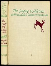 Vintage Book the Singing Wilderness by Sigurd F Olson C 1957 #QbSzqbOIedA