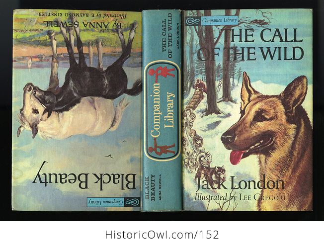 Vintage Books the Call of the Wild by Jack London and Black Beauty by Anna Sewell C1963 - #LRTqckKqz00-14